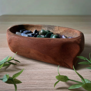 Rustic Wooden Bowl #1