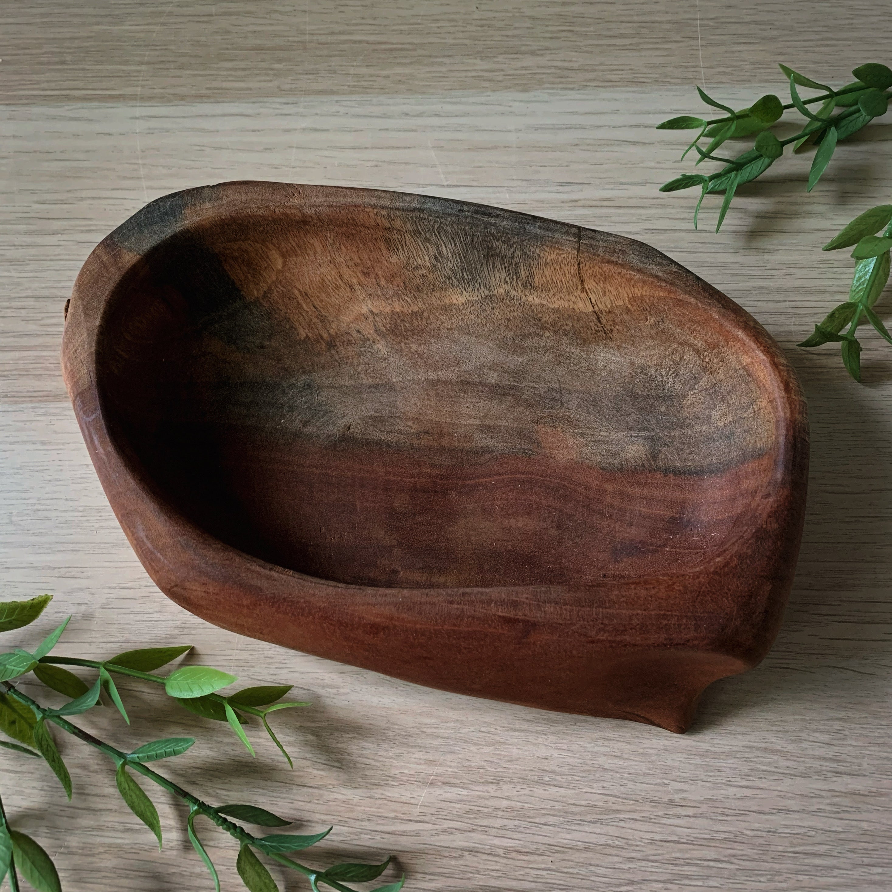 Rustic Wooden Bowl #1