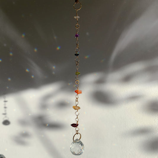Seven Chakra Sun Catcher - Car Hanger