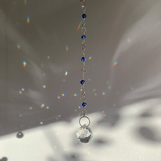Evil Eye Sun Catcher - Car Hanger