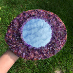 Load image into Gallery viewer, Oval Amethyst Mirror #2
