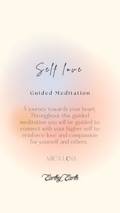 Self Love Guided Meditation Class By MicaLuna - (TBA)