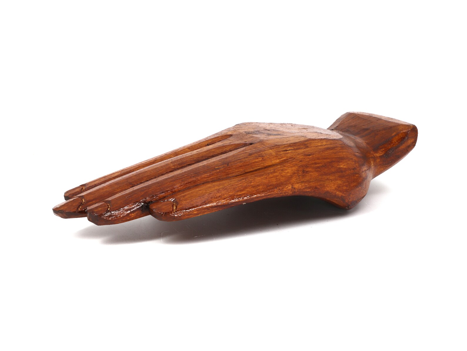 Wooden Mudra Hand Incense Holder